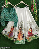 RK digital print nylon choli lahenga, long-sleeved semi-stitched Rajwadi attire, Indian traditional wear