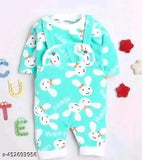 Cotton blend printed dungaree set for trendy baby boys and girls, featuring long sleeves and three sizes: 0-3 months, 0-6 months (India)