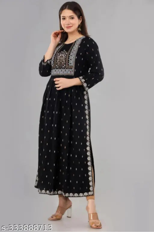 Rayon three-quarter sleeve New Taj Mahal print, vibrant Indian fashion for M, L, XL, XXL