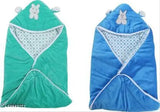 Microfiber checked crib sleep sack pack of 2, ideal for mild winter, soft and cozy baby bedding