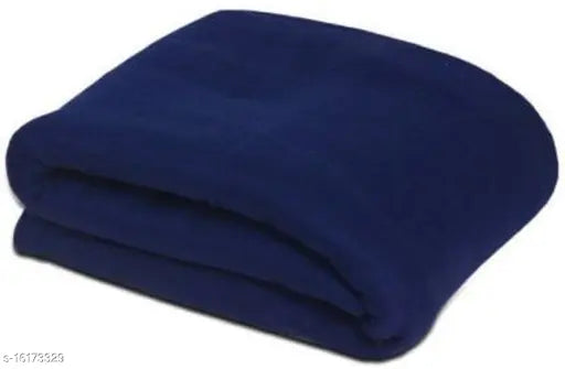 Microfiber fleece blanket pack of 4 - Uniquestyletrader single solid, free size (90 x 60 in), Indian origin