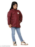 Nylon, solid-pattern girls' jackets & coats, 1-5 years, Indian origin
