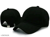 Stylish cotton baseball cap & fingerless arm sleeves set, modern trend for boys and girls in solid colors, pack of 2 from India