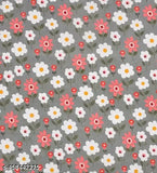 Soft glace cotton double bed sheet with floral pattern and 2 pillow covers (72x78x8 inches), elasticated for a neat fit