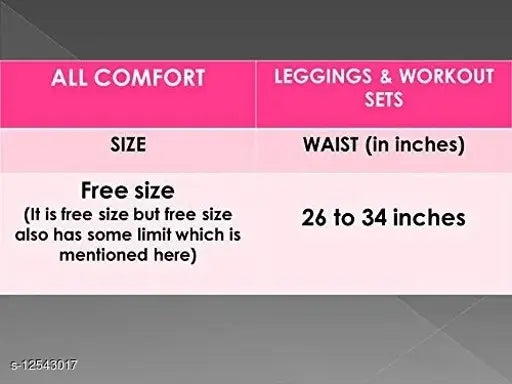 Cotton blend solid-colored women's jegging combo pack, includes sizes 26, 28, 30, 32, 34 (waist 26in-38in, length 37in, hip 32in-40in) for versatile comfort and style