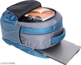 Red, white, grey waterproof canvas backpack (36L), multifunctional for school and college, laptop compartment