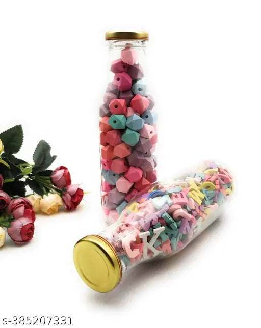 Transparent Xenon Cart 250ml/500ml glass airtight milk bottles for juice shakes, cold coffee – BIS/ISI certified, dishwasher safe & leak-proof