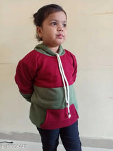 Trendy kids wool sweatshirt & hoodies, warm and comfortable children's clothing in various sizes from 2-3 to 11-12 years old