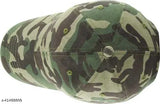 Evergreen cotton unisex baseball cap pack (2) - Ambitieux plain design, perfect for casual wear