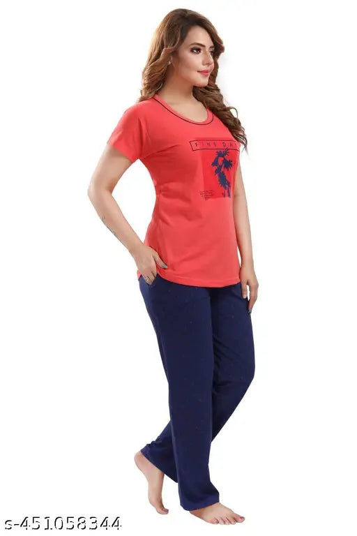 Printed hosiery T-shirt dress, vibrant patterns, short sleeves, above knee length - women's fashion essential