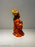 Polyresin Hanuman Ji Modern Art Statue - Indian temple car dashboard decor, perfect for home or office