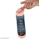 Peach Oreo Sipper Water Bottle 900ML - Stylish, leak-proof, eco-friendly gym and sports water bottle for kids or school use. Made in India