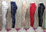 Indian-made stylish women's jeggings, fashionable and versatile in size 28, 30, 32