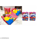 Polycotton kids comforter set, 12-piece ladies hankeys for single bed, soft and cozy bedding accessory from India