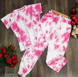 Poly crepe night suit and dress combo, trending dyed/washed net pyjamas set with long sleeves, available in S, M, L, XL sizes (Indian origin)