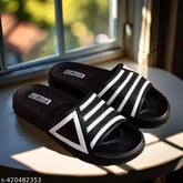 Trendy EVA boy's flip flops with brand logo, new arrival for kids aged 8-13 years