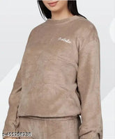 Woolen night suit, warm and comfortable, long-sleeved wool suit for men or women, made in India