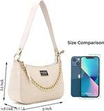 Faux leather travel slingbag, solid net, spacious compartment, adjustable strap - Women's casual trendy cloud shape bag