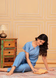 Women's Rayon Printed Night Set Suit, coord set for women and girls - trendy nightdresses in high demand (India)