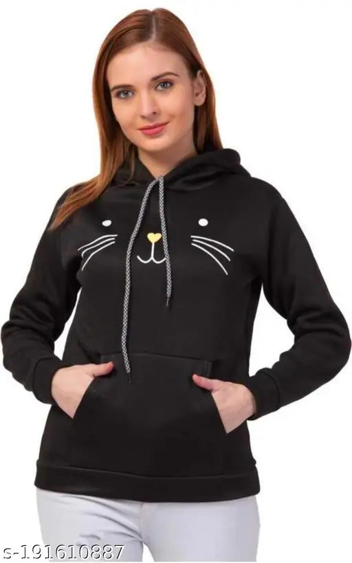 Sleeveless printed polyester sweatshirt for funky girls aged 12-16 years, colorful design, made in India