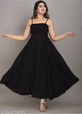 Rayon sleeveless elastic for long kurti, classic ethnic style for traditional events - single size options: S, M, L, XL