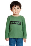Cotton blend kids sweatshirt with printed net pattern, skin-friendly for boys daily wear (1-2yrs to 5-6yrs), made in India