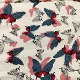 Handmade printed baby quilt, polycotton, Taj Overseas. Soft, cozy, and ideal for mild winter. Perfect size (40x50 inches) for crib use. Made in India