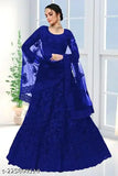 Graceful Aakarsha net lehenga, embroidered top and dupatta for Indian women's wear