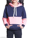 Wool sweatshirts for girls and boys, self-design net pattern, long sleeves. India origin