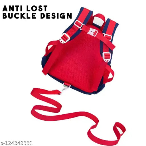 Waterproof 3D Dinosaur Polyester Net Backpack for Kids - Adorable cartoon dinosaur design, adjustable straps, spacious with 5 compartments, waterproof material, ideal gift for toddlers