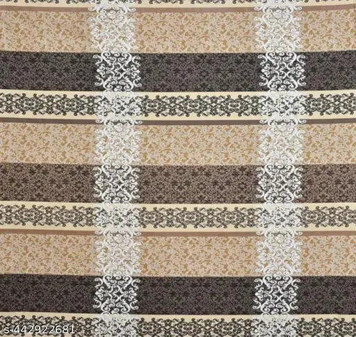 Indian-made Prosseya Pure Cotton Checked Flat Sheets & Pillow Covers for single beds - ideal for adults during mild winter" (106 characters)