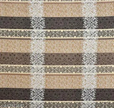 Indian-made Prosseya Pure Cotton Checked Flat Sheets & Pillow Covers for single beds - ideal for adults during mild winter" (106 characters)