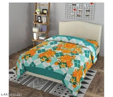 Fleece floral swaddler, classic blanket for AC room, ideal for newborns, 120 thread count, 86x86 inches, made in India