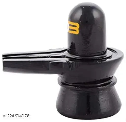 Black marble Nandi Idol (Small), intricately detailed god statue, 1.5" x 1.5" x 1.5", traditional home temple accessory from India