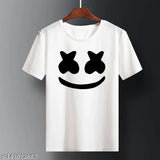 Trendy polyester short sleeve men's t-shirt with printed design, comfortable fit - size S, XL, L, M, XXL from India