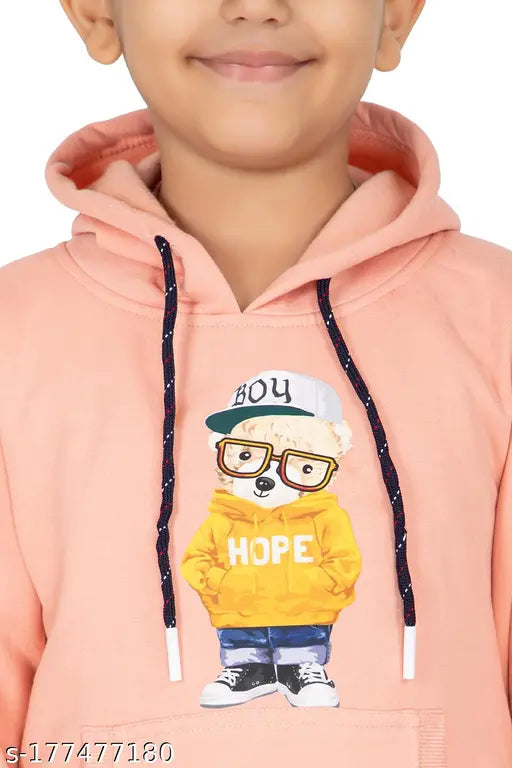 Woolen Princess Funky Boys sweatshirt with printed pattern, perfect for winter events and trips for kids aged 4-12. Made in India