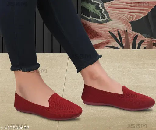 Indian textile ballerinas - comfortable, stylish slip-on for women in sizes IND-4 to IND-8