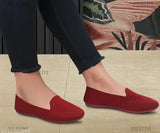 Indian textile ballerinas - comfortable, stylish slip-on for women in sizes IND-4 to IND-8