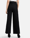 Women's black stretchable denim straightfit boot lag jeans, size 28/29/30/32/34 (waist 27/29/31/33/35)