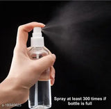 White refillable Aura spray bottles, leak-proof and BIS/ISI certified, pack of 2 for water sprays