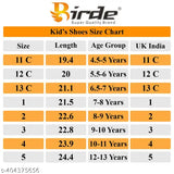 Birde New casual shoes for boys, synthetic & TPR lace-up sneakers in vibrant colors