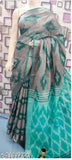 Attractive cotton blend saree with printed pattern, free size, Indian origin