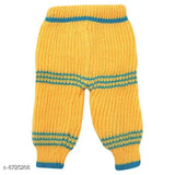 Wool striped long-sleeve baby sweater set in funky designs, 0-12 months, handcrafted from India