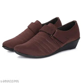 Synthetic brown ballerinas by FASHIMO - elegant, durable, and comfortable women's footwear