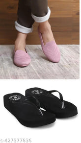 Mesh embellished ballerinas for women - high-quality combo of 2 from India