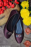 PU ballerinas, solid pattern, Indian-made Bootify Party Wear belli BT-06