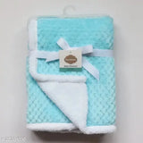 Luxury microfiber flannel wrap sheet for 0-12 months, all-season baby blanket - BRANDONN Indian design