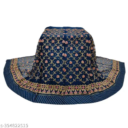 Embroidered Georgette Lehenga Set with Topwear, Bottomwear, and Dupatta for Parties, India