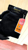 Comfortable trendy slim fit jeans, lightweight stretchable denim in different colors, high-quality, length around 39 inches (Model wearing same jeans)