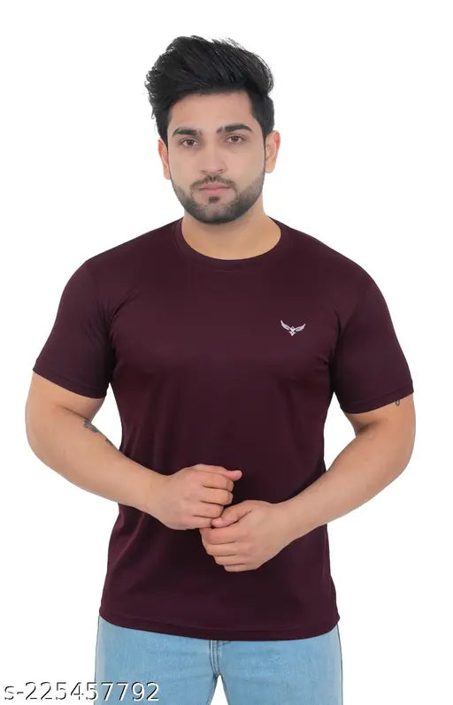 American Pie Men's 4pc Combo Set, polyester, printed summer casual wear half sleeves T-shirts on rack, sizes M, L, XL, XXL (19in, 20in, 21in, 22in chest)